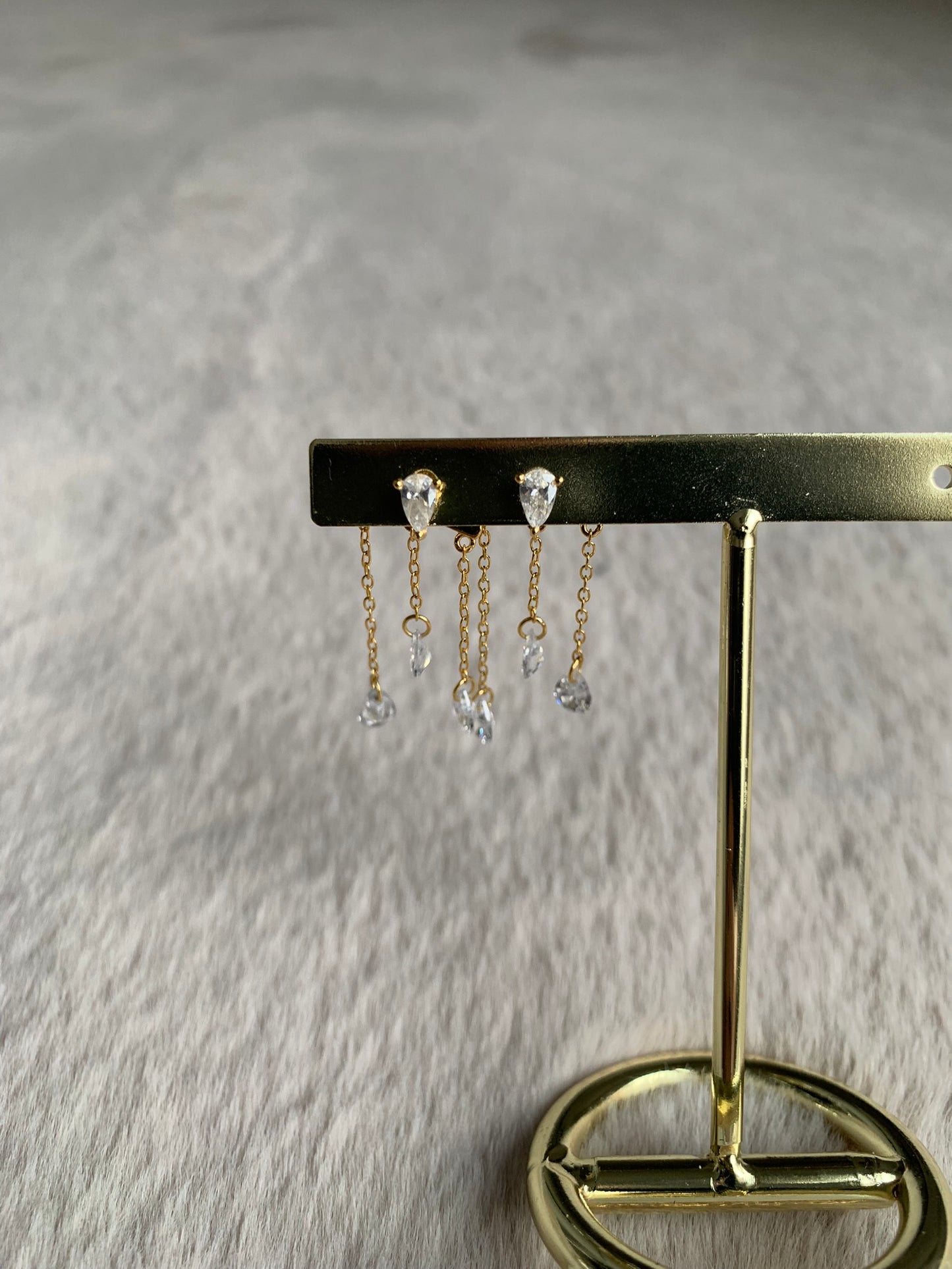 Boucles d'Oreilles Shiny Pendantes
