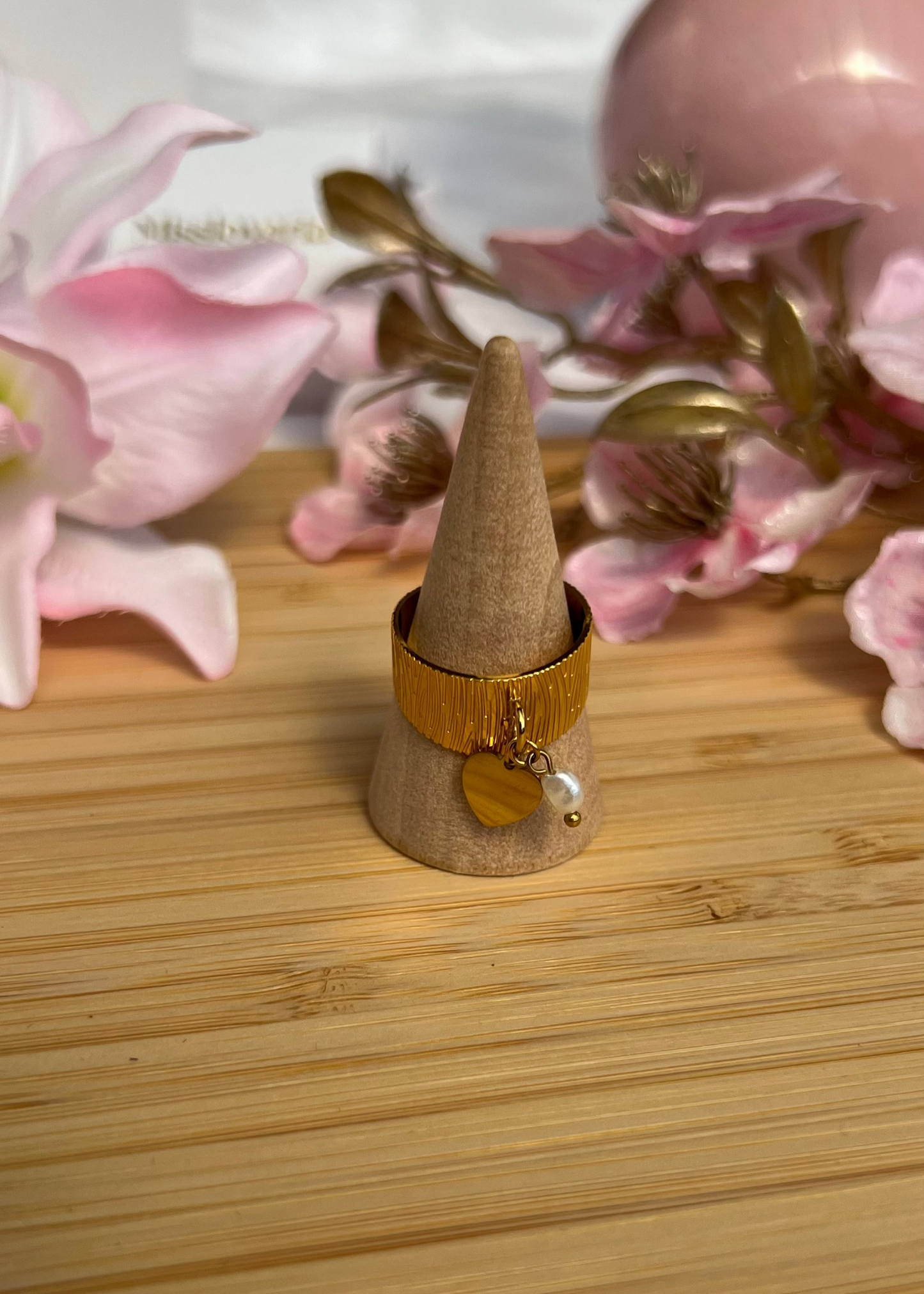 Bague Breloque Jade