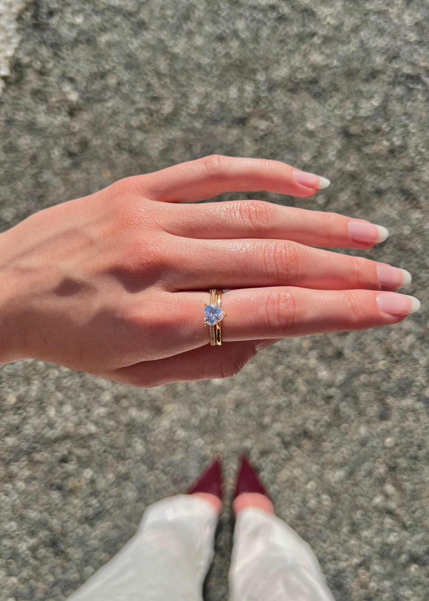 Bague coeur harmonie