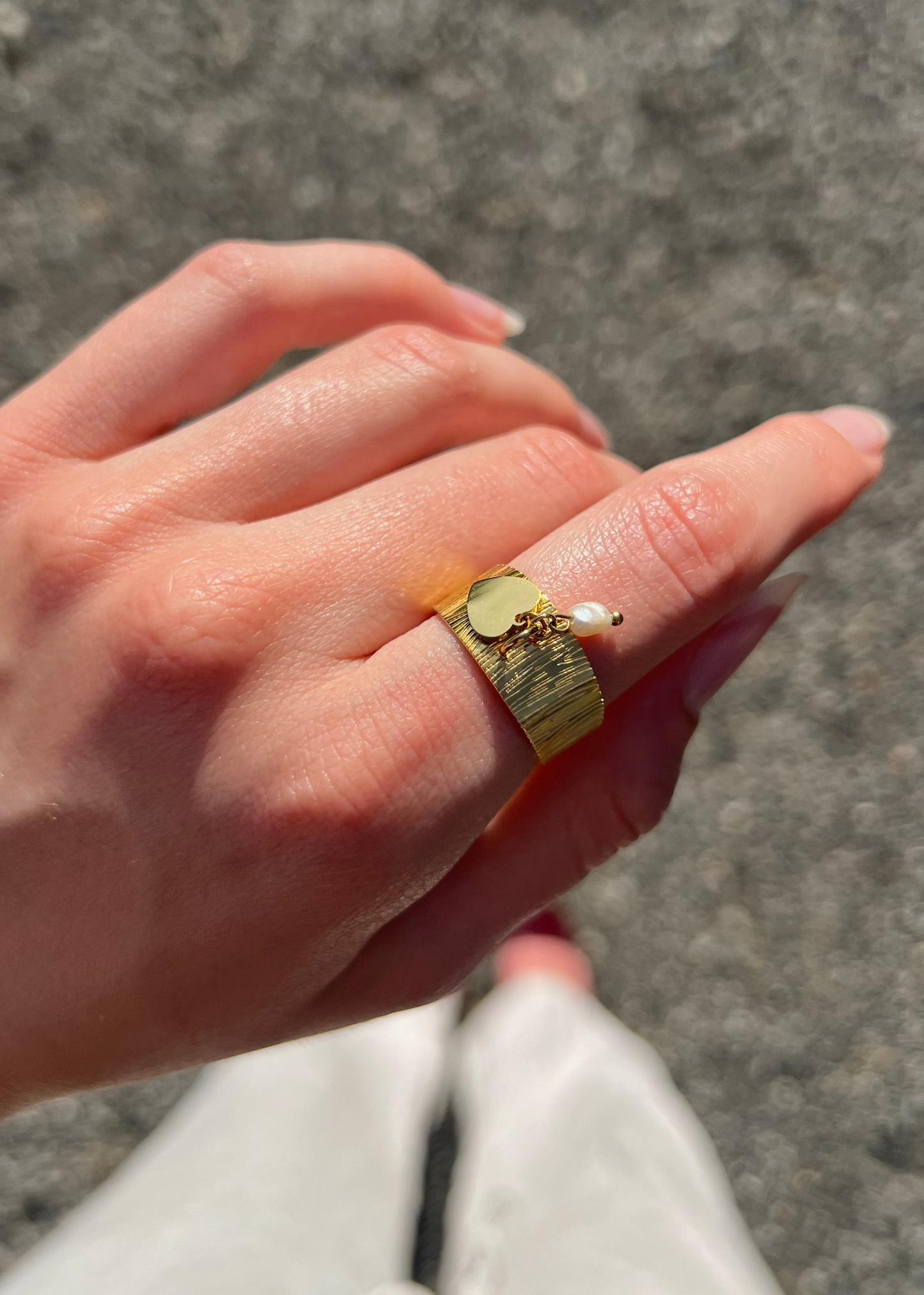 Bague Breloque Jade