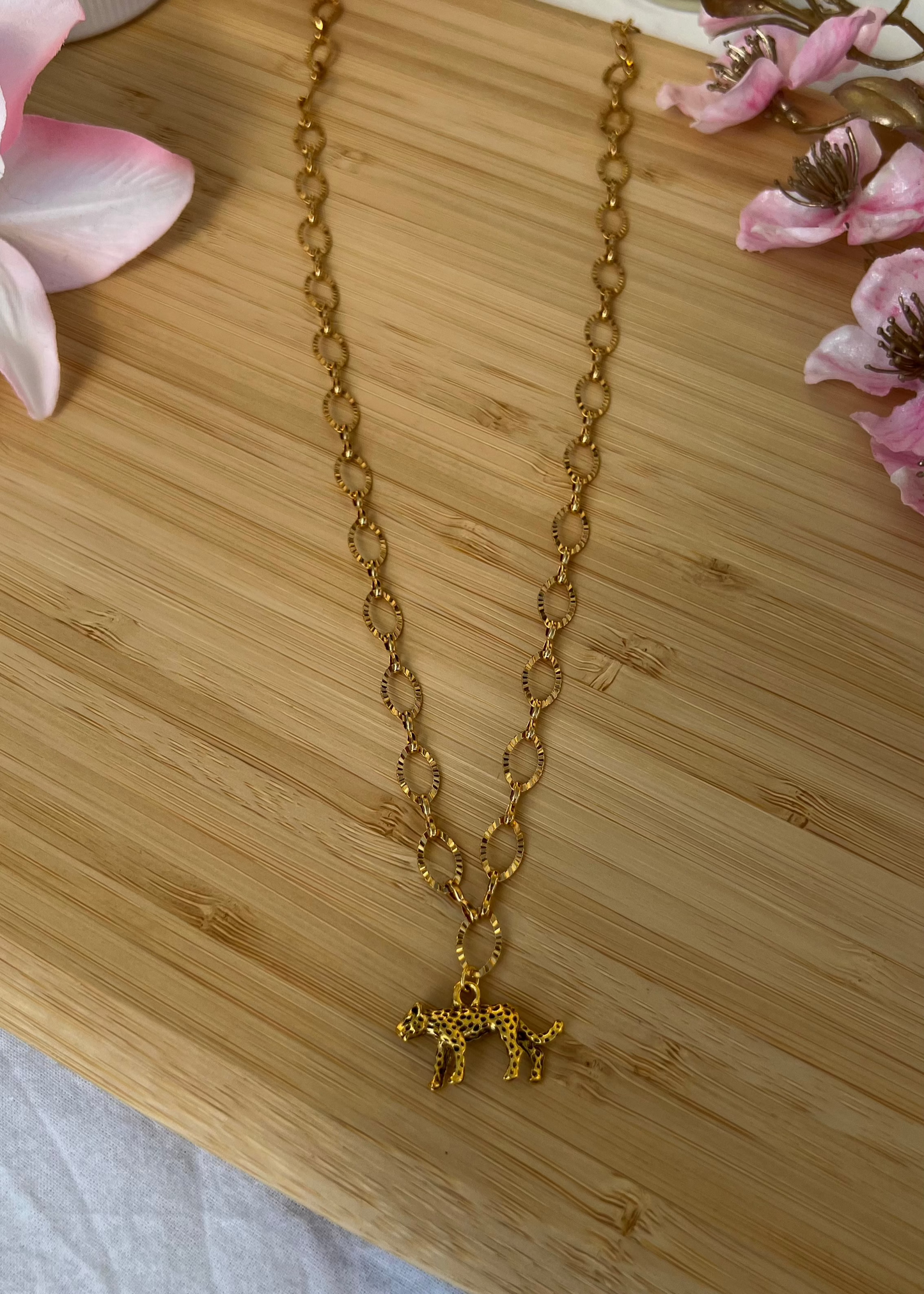 Collier Léopard