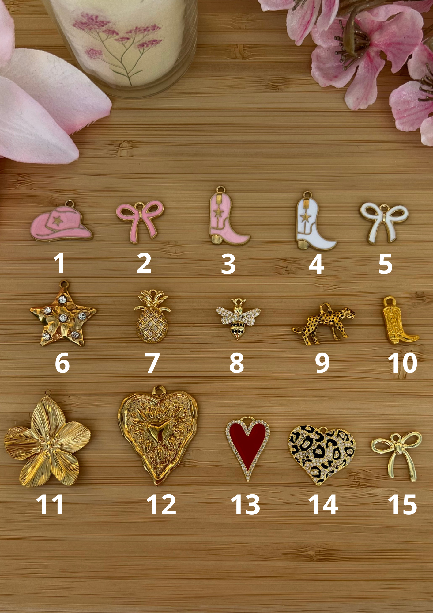 Collier Charms