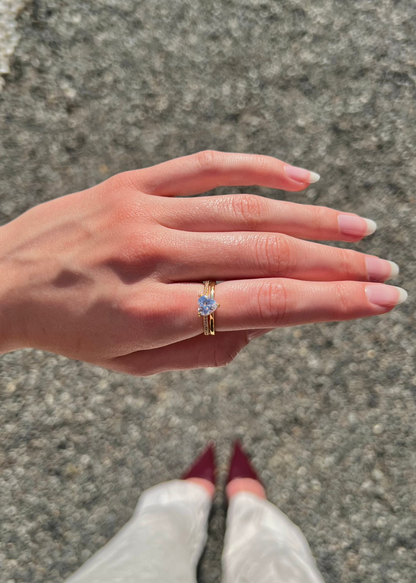 Bague coeur harmonie