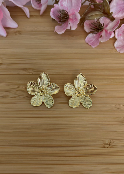 Boucles d'Oreilles Fleur