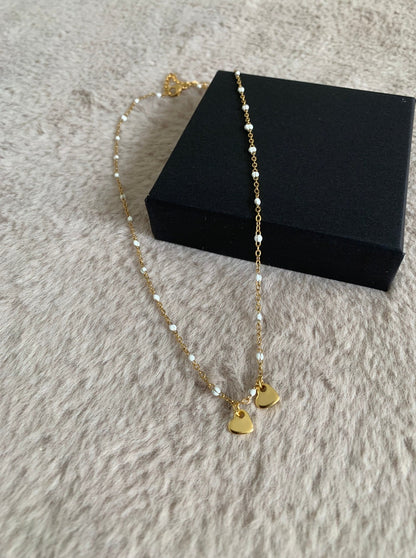 Collier Initiales Perla