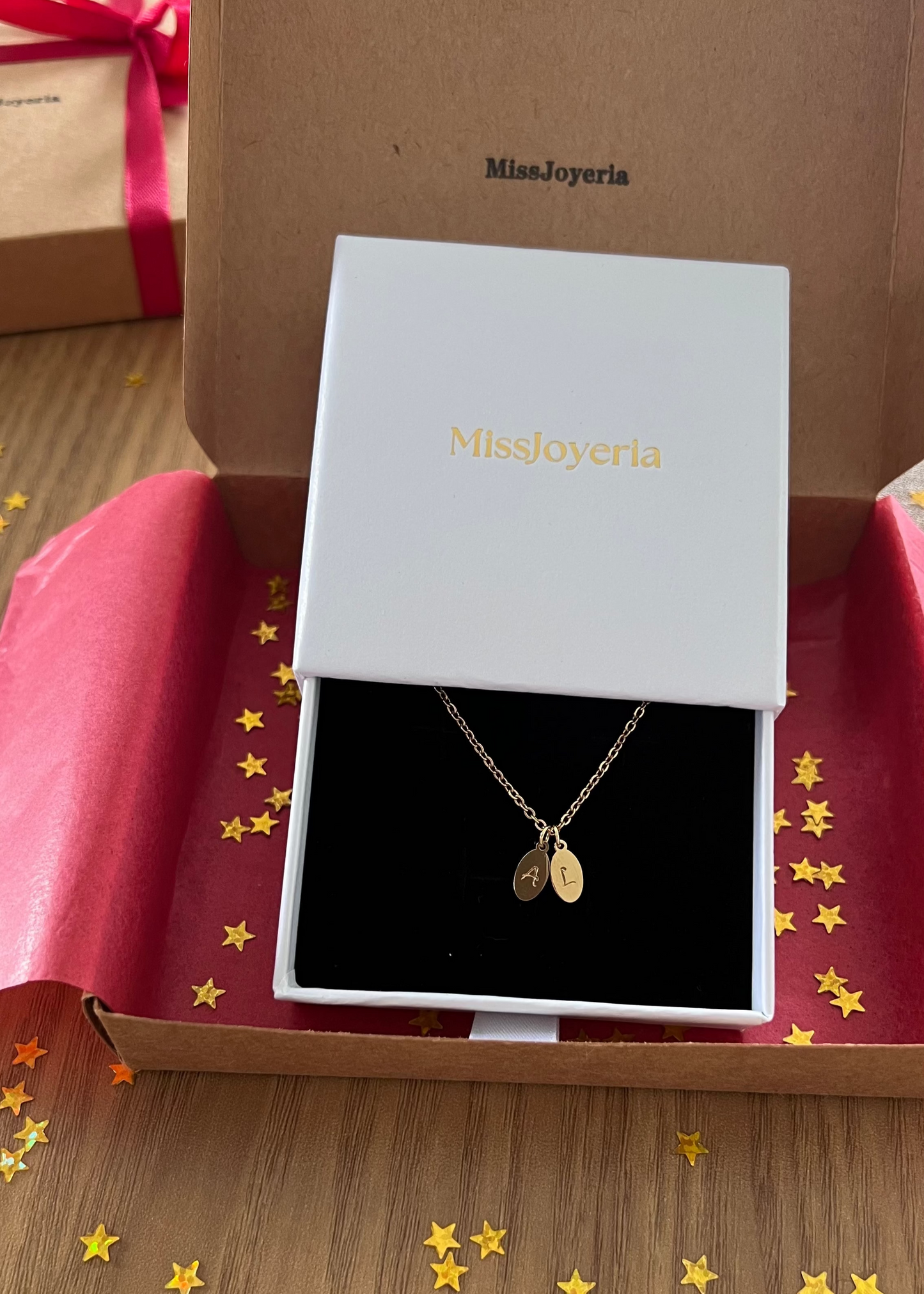 Coffret Collier Initiales