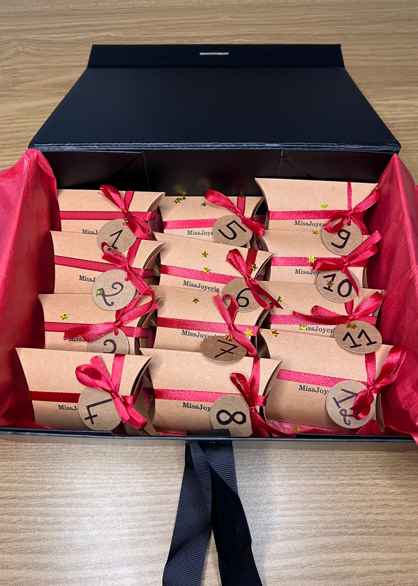 Calendrier de l'avent 12 Bijoux