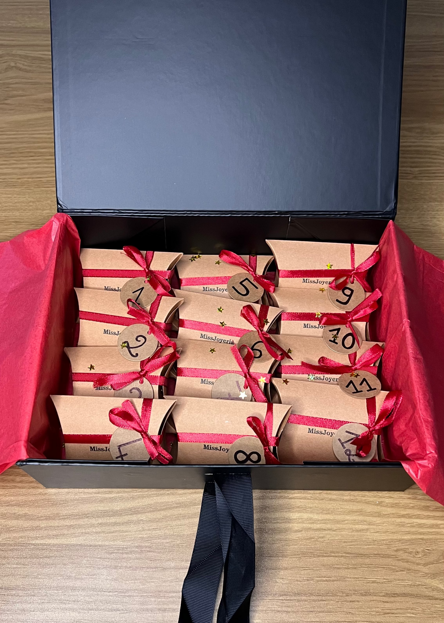 Calendrier de l'avent 12 Bijoux