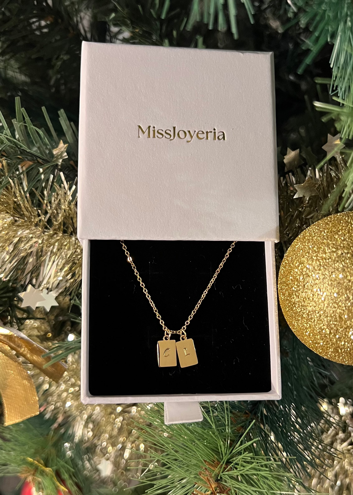 Coffret Collier Initiales